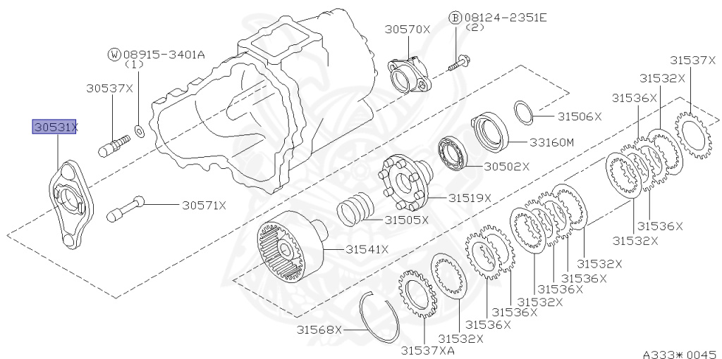 Nissan - Laurel - C34 - 1994 - EXCL - HARDTOP(K) - 4 WHEEL DRIVE(4WD) - AUTOMATIC-FLOOR SHIFT(AT.F4) - IRS TYPE(IRS) - RB25DE