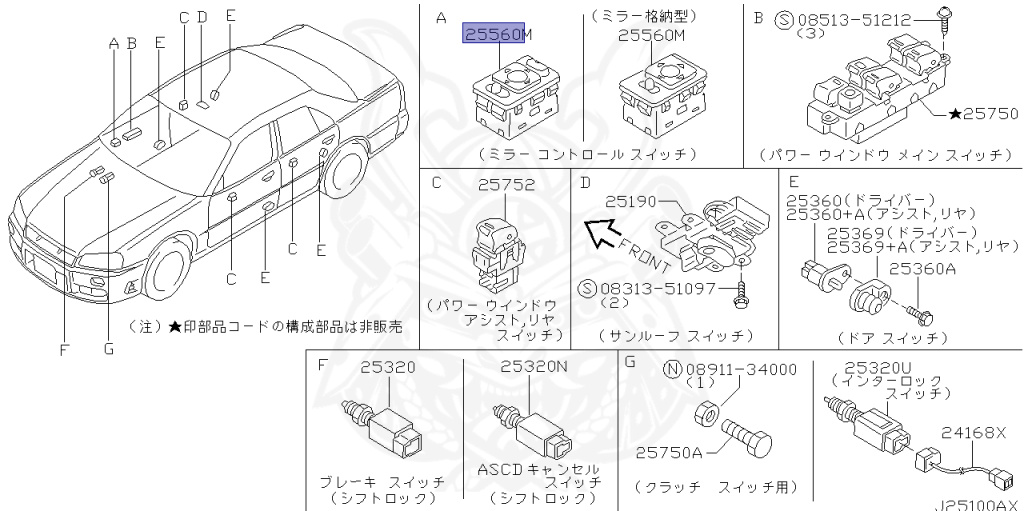 Nissan - Skyline GT-R - BNR34 - 2002 - GT-R V-Spec-2 - 2 door hard top (2K) - MANUAL MISSION 6-SPEED(MT.F6) - Hi-Cas 4-Link (HI.4WD) - RB26DETT