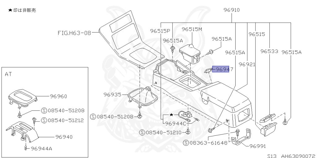 Nissan - Silvia - S13 - 1993 - J'S - HARDTOP(K) - MANUAL TRANSMISSION(MT) - TWO WHEELS STEERING(2WS) - SR20D