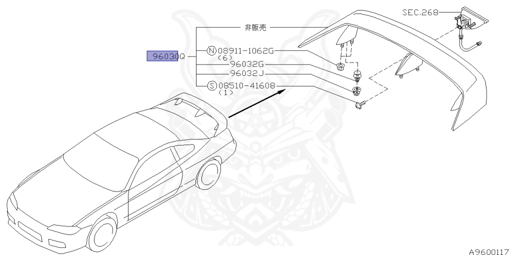 Nissan - Silvia - S15 - 2002 - SEDAN - HARDTOP(K) - AUTOMATIC-FLOOR SHIFT(AT.F4) - TWO WHEELS STEERING(2WS) - SR20DE