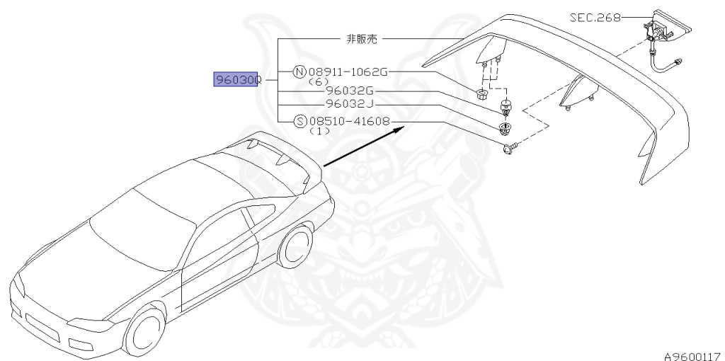 Nissan - Silvia - S15 - 2000 - SPEC R - HARDTOP(K) - MANUAL MISSION 6-SPEED(MT.F6) - TWO WHEELS STEERING(2WS) - SR20DET