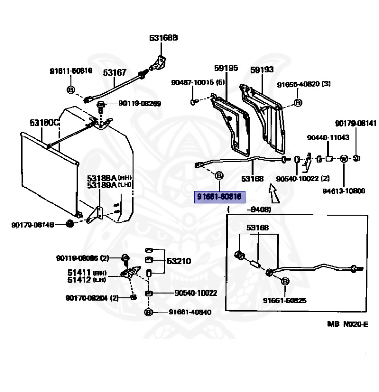 Toyota - Dyna - LY50 - 1990 - Manual - 2L