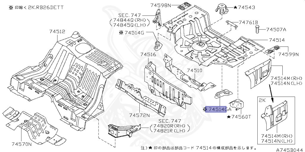 Nissan - Skyline - R34 25GTT - ER34 - 1998 - 25GT TURBO - 2 door hard top (2K) - AUTOMATIC-FLOOR SHIFT(AT.F4) - Hi-Cas 2-Link (HI.2WD) - RB25DET