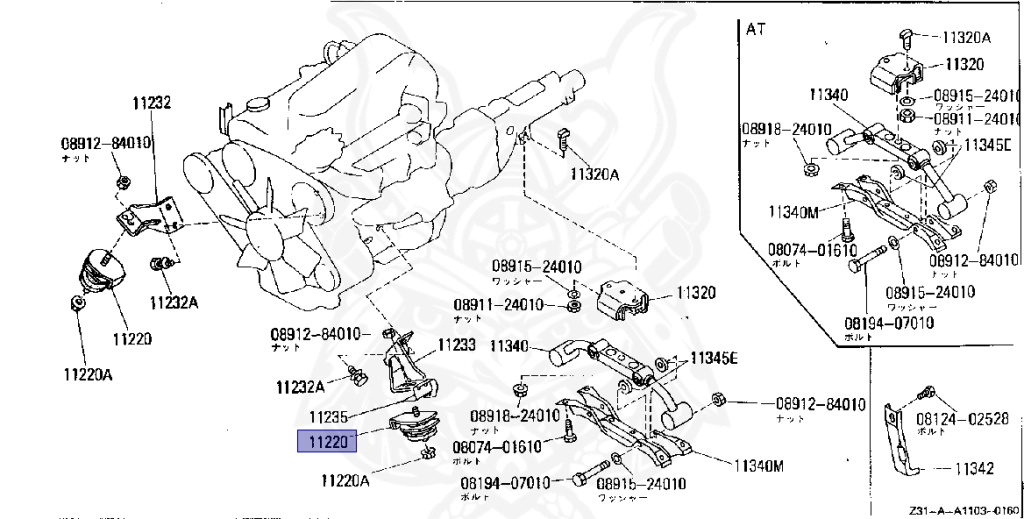 Nissan - Fairlady Z - Z31 - 1985 - ZX - MANUAL TRANSMISSION(MT) - T-bar roof (KZ#) - VG30T