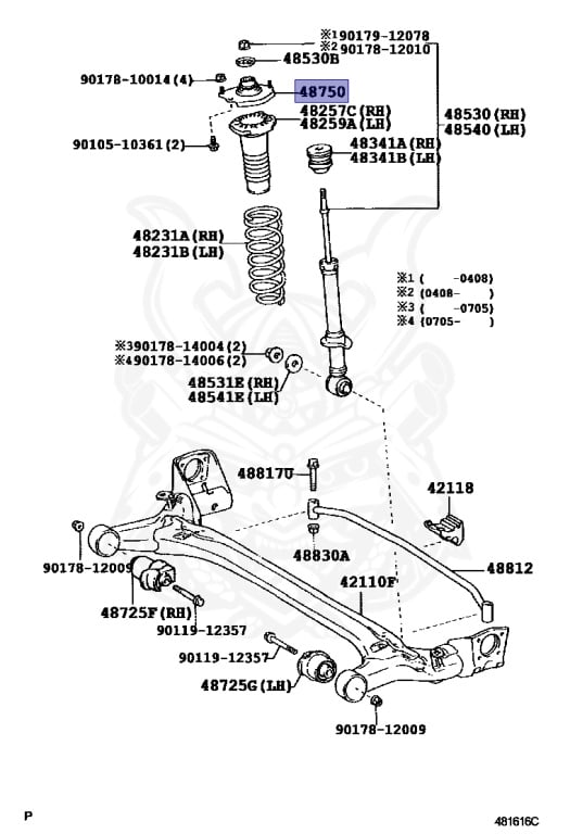 Toyota - Wish - ZNE10G - 2003 - X TYPE - 1ZZFE