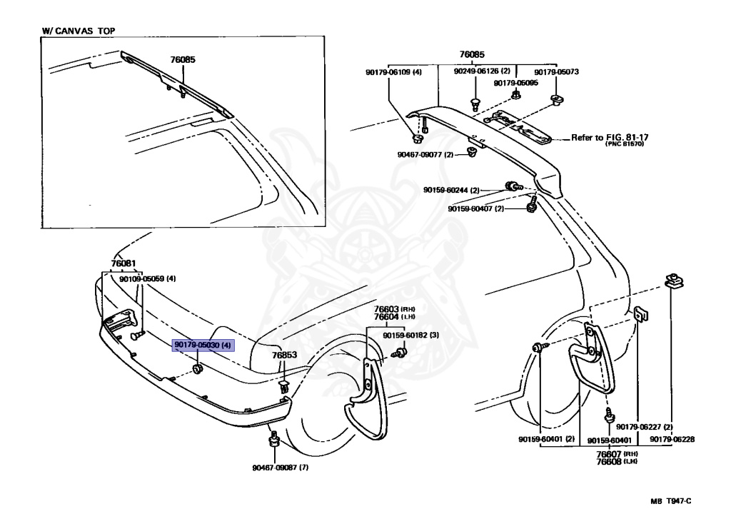 Toyota - Starlet - EP82 - 1989 - SOL TYPE - 3-DOOR - Manual - 4EF
