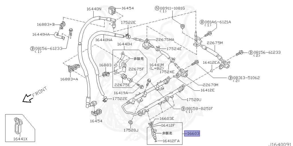 Nissan - Stagea - M35 - 2001 - AR-X FOUR - WAGON(W) - 4 WHEEL DRIVE(4WD) - 5 SPEED A/T(AT.F5) - HICAS - VQ25DET