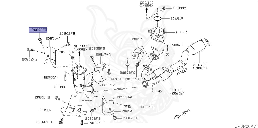 Nissan - Teana - J31 - 2004 - JM - SEDAN(S) - 2 WHEEL DRIVE(2WD) - AUTOMATIC TRANSMISSION(AT) - VQ23DE