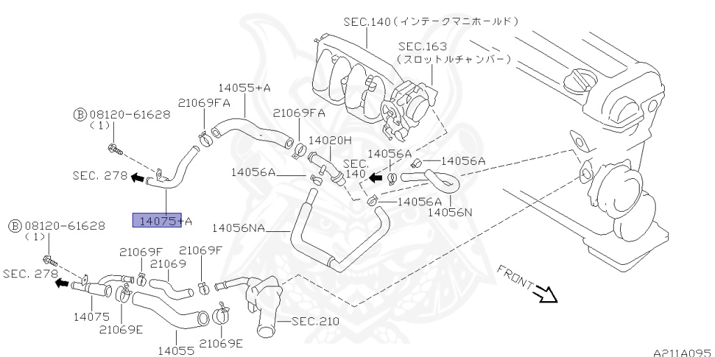 Nissan - Silvia - S14 - 1998 - KS - HARDTOP(K) - MANUAL TRANSMISSION(MT) - TWO WHEELS STEERING(2WS) - SR20DET