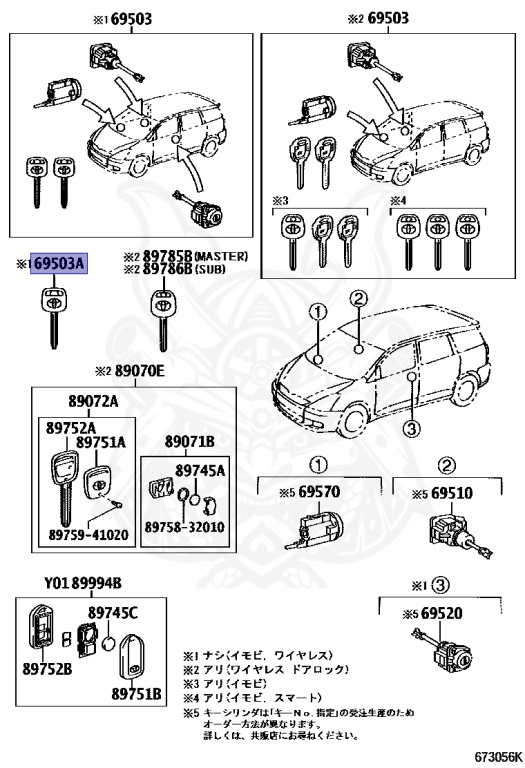 Toyota - Wish - ZNE14G - 2003 - X TYPE - 1ZZFE