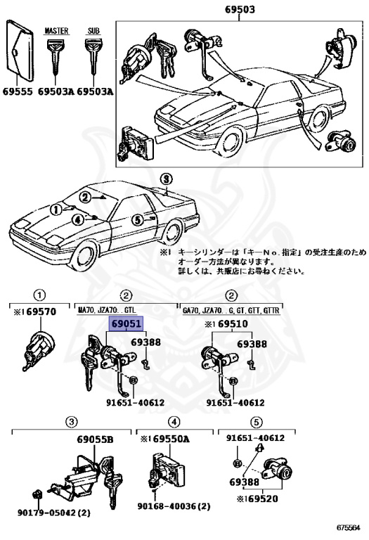 Toyota - Supra A70 MKIII - JZA70 - 1990 - GT LIMITED TYPE - LIFTBACK - Manual - 1JZGTE