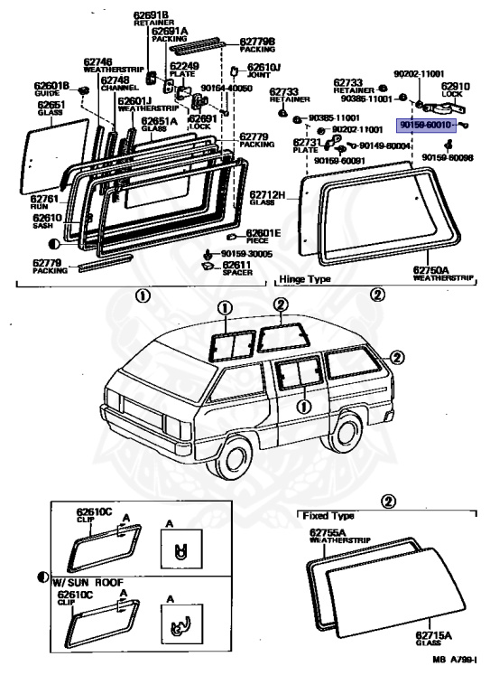 90159-60010 - Toyota - Bolt - Nengun Performance