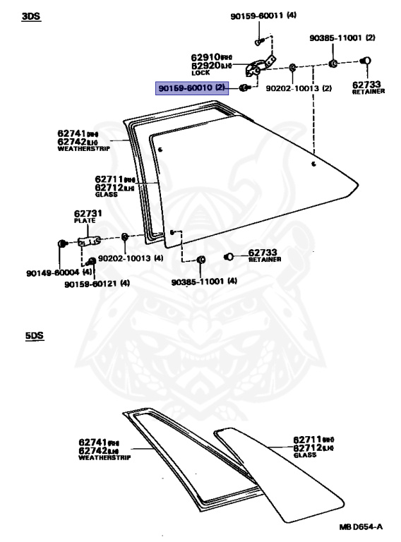 90159-60010 - Toyota - Bolt - Nengun Performance