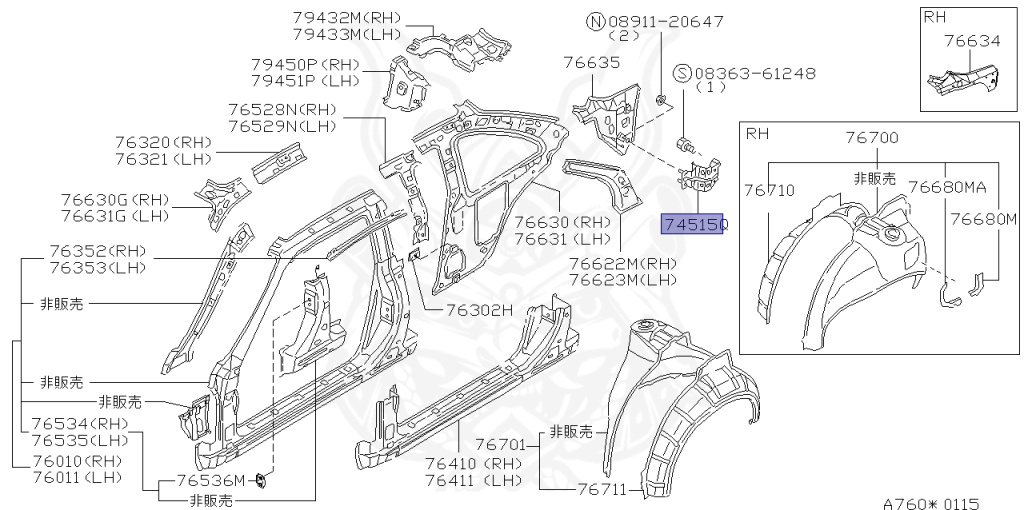 Nissan - Silvia - S14 - 1997 - KS - HARDTOP(K) - MANUAL TRANSMISSION(MT) - TWO WHEELS STEERING(2WS) - SR20DET