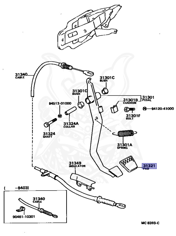 Toyota - Tercel - AL25 - 1988 - SX TYPE - 4 DOOR - Manual - 3ASU