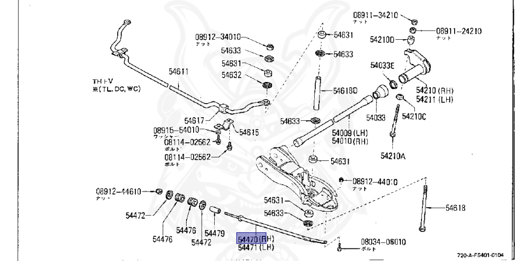 Nissan - Datsun - 720 - 1985 - DELUXE TYPE - Teisho Track (TL) - 4 WHEEL DRIVE(4WD) - 5 SPEED MANUAL TRANS(F5) - SD23