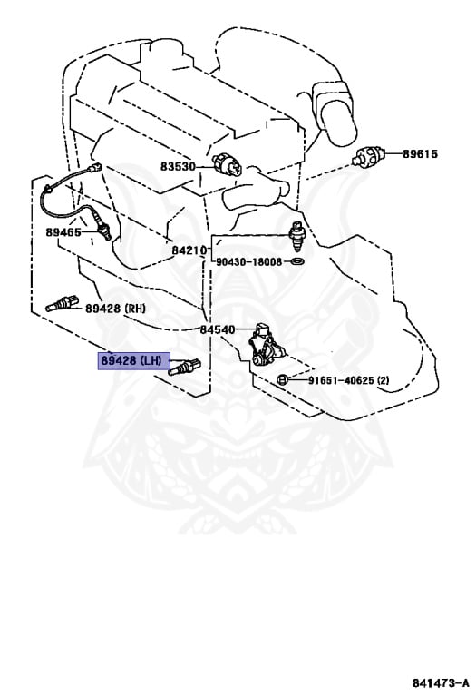 89428-20110 - Toyota - Switch, Temperature Detect, No.2 - Nengun