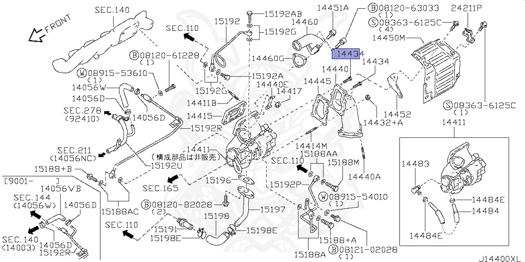 Nissan - Skyline - R32 GTS-t/4 - HCR32 - 1991 - GTST. Type M - 4-door sports sedan (4K) - Hi-Cas 2-Link (HI.2WD) - AUTOMATIC-FLOOR SHIFT(AT.F4) - RB20DET