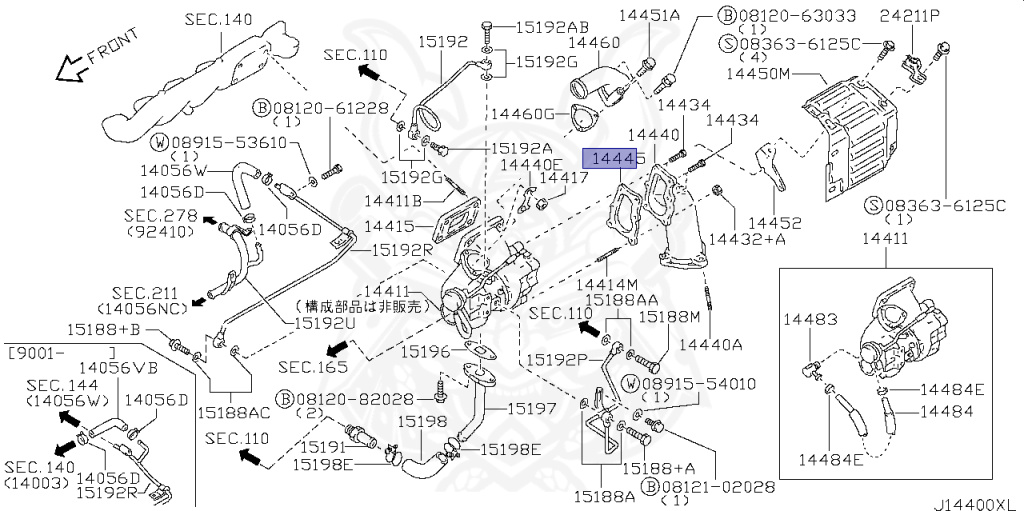 Nissan - Skyline - R32 GTS-t/4 - HCR32 - 1992 - GTST. Type M - 2-door sports coupe (2K) - Hi-Cas 2-Link (HI.2WD) - MANUAL TRANS 5-SPEED(MT.F5) - RB20DET