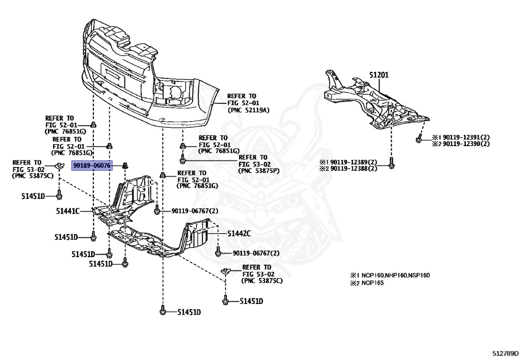 Toyota - Probox - NCP160V - 2014 - UL TYPE - VAN - Variator - 1NZFE