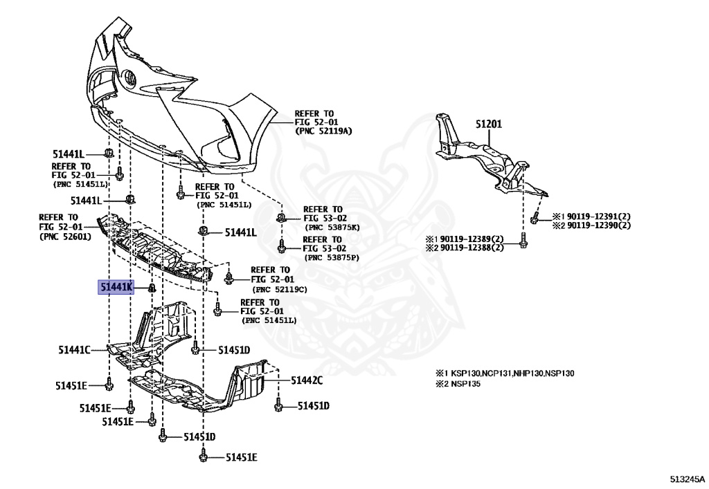 Toyota - Vitz - KSP130 - 2019 - F TYPE - 5-DOOR - Variator - 1KRFE