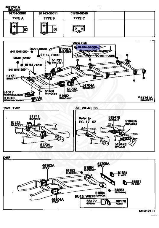 Toyota - Dyna - BU30 - 1979 - TRUCK(PICKUP):TR TYPE - Manual - B