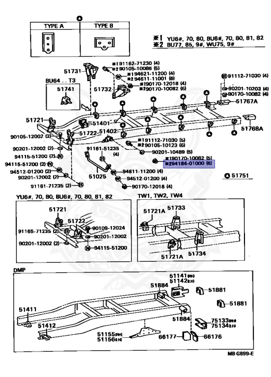 Toyota - Dyna - BU62H - 1985 - TRUCK(PICKUP):TR TYPE - Manual - 13B