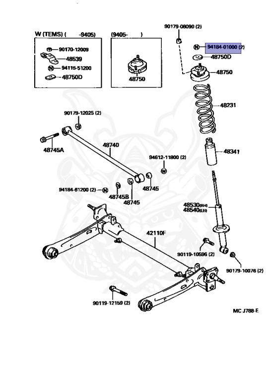 Toyota - Starlet - EP82 - 1989 - SOLEIL-L TYPE - 3-DOOR - Automatic - 4EF