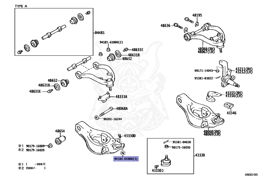 Toyota - Crown - GS131 - 1989 - ROYAL SALOON TYPE - HARDTOP - Automatic - 1GGZE