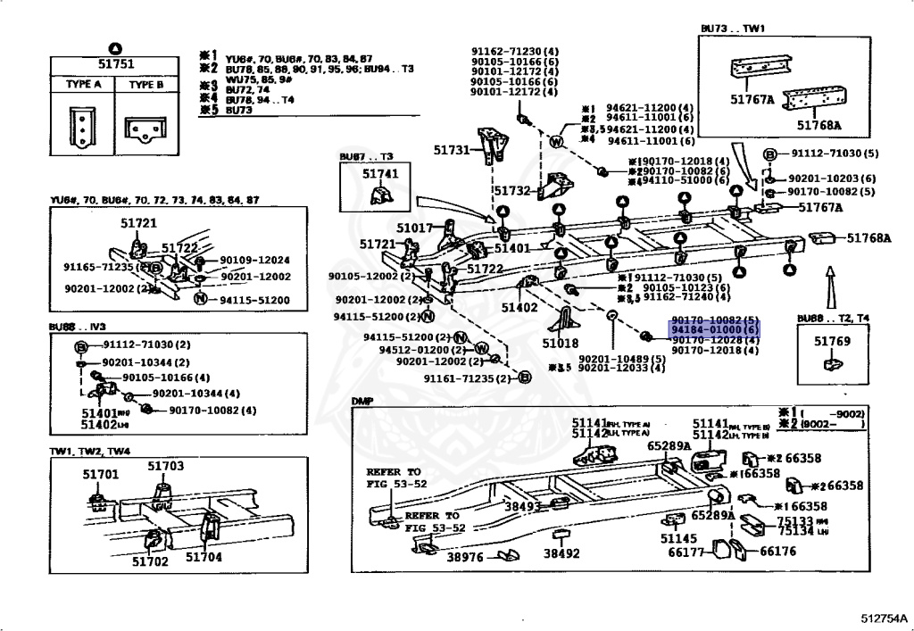 Toyota - Dyna - BU87 - 1988 - TRUCK(PICKUP):TR TYPE - Manual - 14B