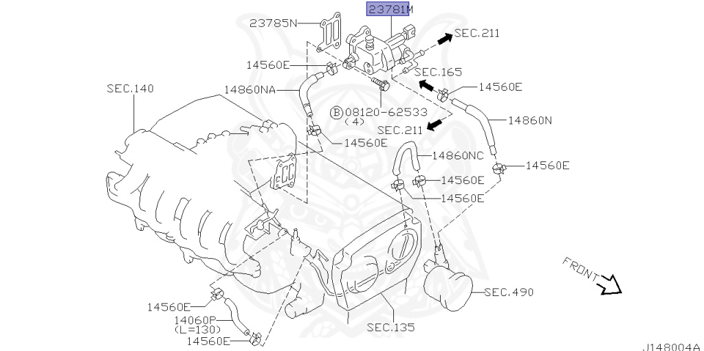 Nissan - Skyline - R34 25GTT - ER34 - 1999 - 25GT TURBO - 4 DOOR SEDAN(4S) - AUTOMATIC-FLOOR SHIFT(AT.F4) - HI-CAS 2-Link Drive (HI.2WD) - RB25DET