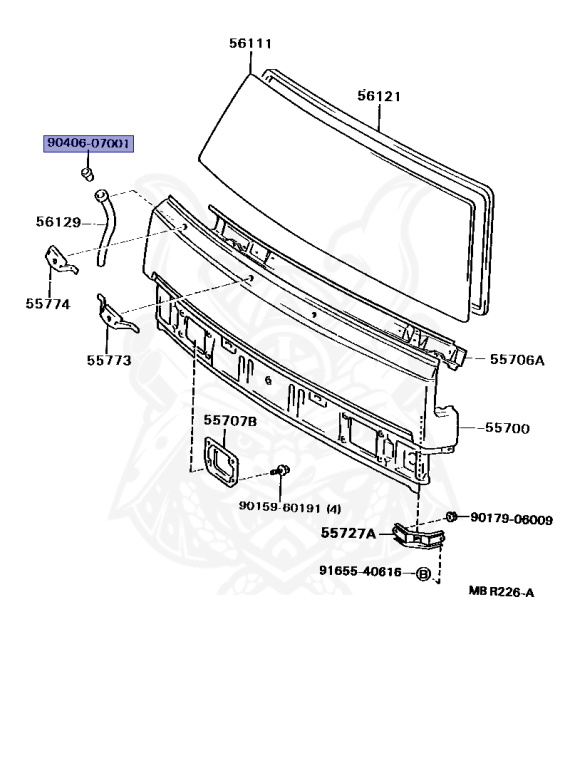 Toyota - Dyna - BU87 - 1992 - TRUCK(PICKUP):TR TYPE - Manual - 14B