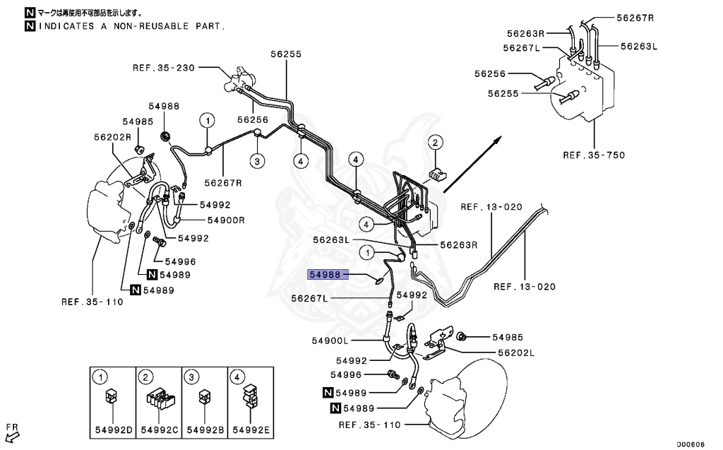 小物 MEGANE ZXY OEM 8200742904 for Renault Megane 2 02-09 - 1 Year Warranty