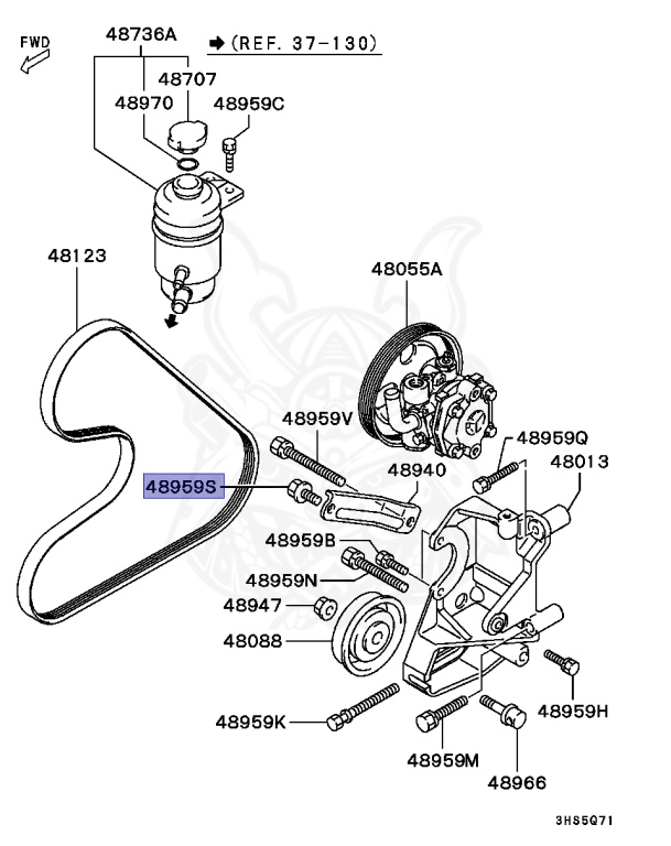 Mitsubishi - Galant - EC7A - 2001 - PRGC - 4G94