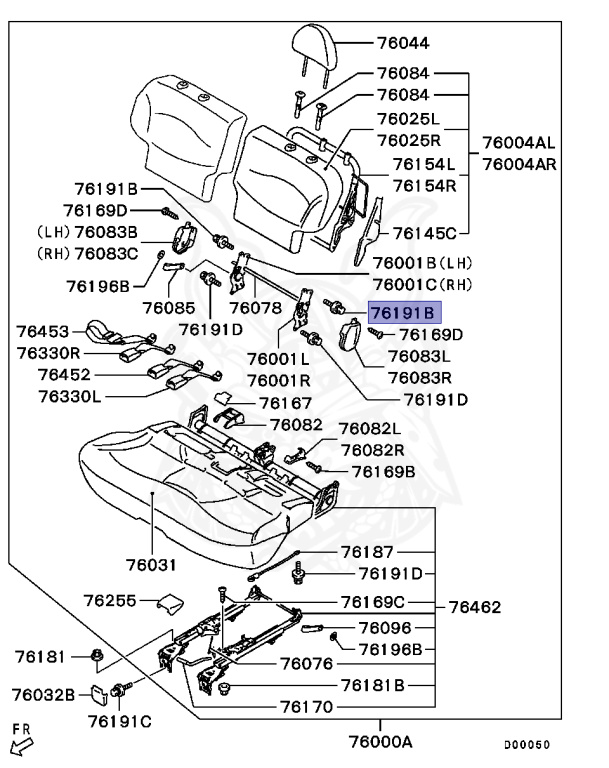 Mitsubishi - Colt - Z21A - 2005 - XSDH8 - 4A90