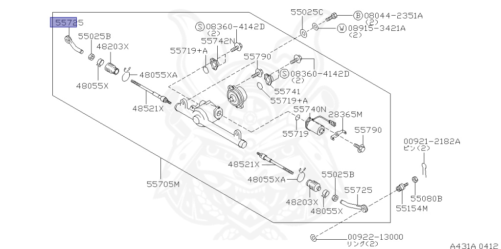 Nissan - Silvia - S14 - 1995 - KS - HARDTOP(K) - MANUAL TRANSMISSION(MT) - FOUR WHEELS STEERING(4WS) - SR20DET