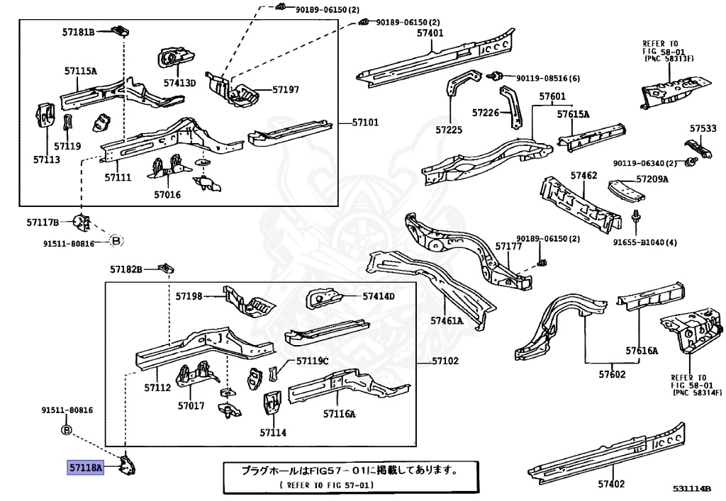 Toyota - Brevis - JCG10 - 2002 - SEDAN - 1JZFSE