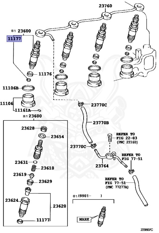 Toyota - Hiace - LH107G - 1990 - SUPER CUSTOM TYPE - 4-DOOR - Manual - 3L