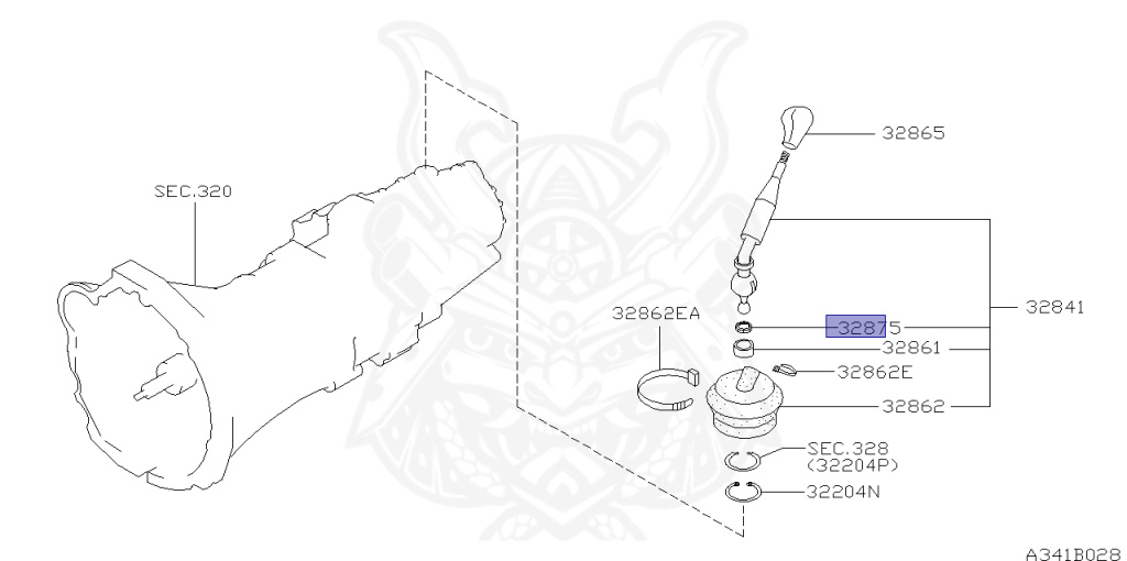 32875-V5002 - Nissan - Shift Lever Seat - Nengun Performance