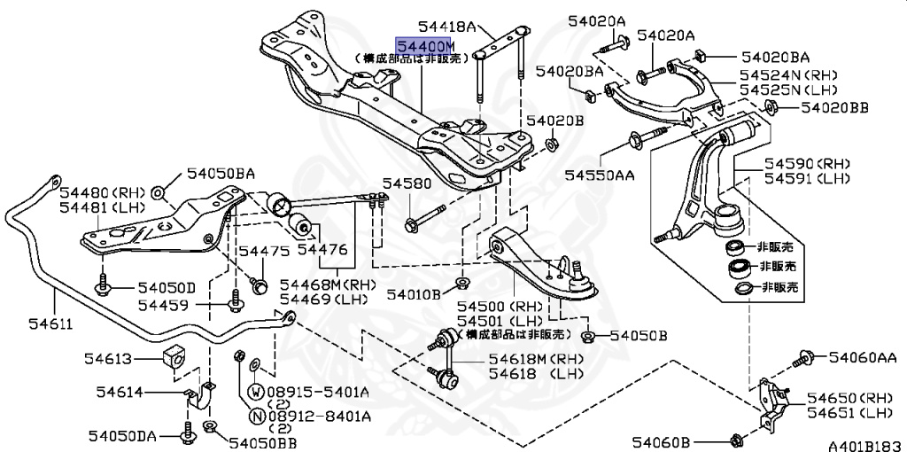Nissan - Skyline - R34 25GTT - ER34 - 1998 - 25GT TURBO - 2-door hardtop (2K) - AUTOMATIC-FLOOR SHIFT(AT.F4) - Hi-Cas 2-Link (HI.2WD) - RB25DET