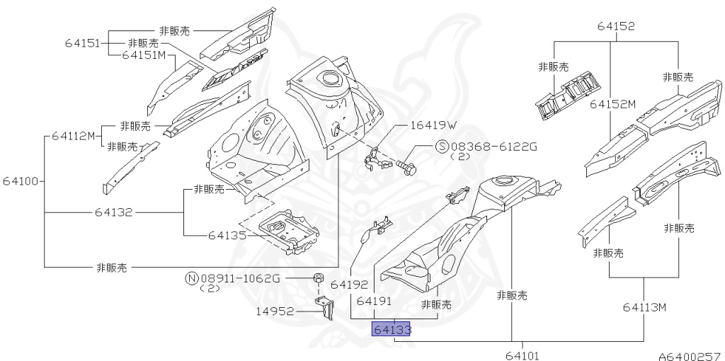Nissan - Silvia - S15 - 1999 - SPEC R - HARDTOP(K) - MANUAL MISSION 6-SPEED(MT.F6) - TWO WHEELS STEERING(2WS) - SR20DET