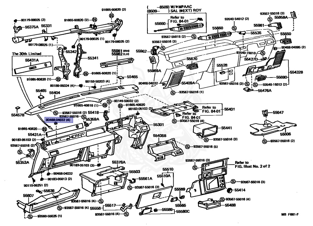 Toyota - Crown - GS121 - 1987 - ROYAL SALOON TYPE - HARDTOP - Automatic - 1GGEU