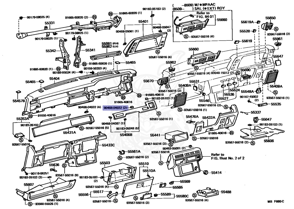 Toyota - Crown - GS121 - 1985 - ROYAL SALOON TYPE - SEDAN - Automatic - 1GGZEU