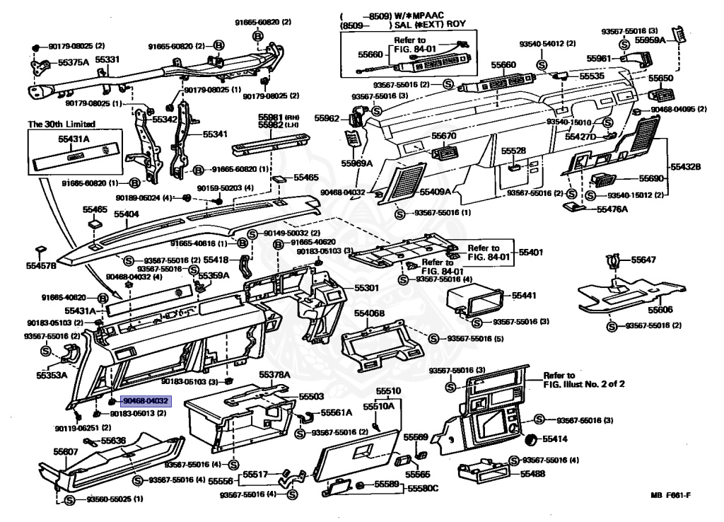 Toyota - Crown - GS121 - 1984 - SPECIAL EDITION TYPE - HARDTOP - Automatic - 1GGEU