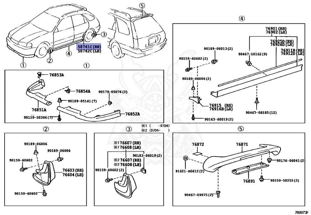 Toyota - Sprinter - AE111G - 1998 - BZ-TOURING TYPE - Manual - 4AGE