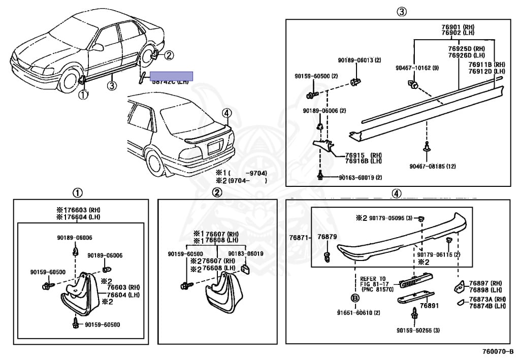 Toyota - Sprinter - AE111 - 1998 - GT TYPE - SEDAN - Manual - 4AGE