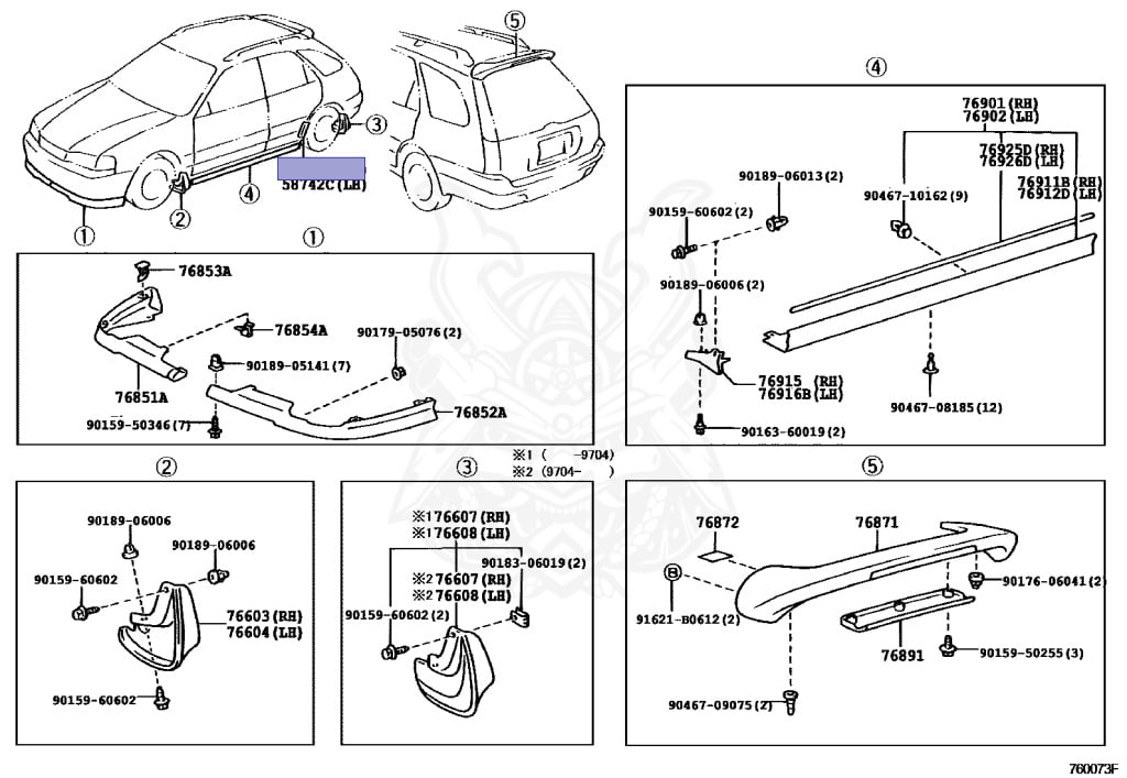 Toyota - Sprinter - AE111G - 2000 - BZ-TOURING TYPE - Manual - 4AGE
