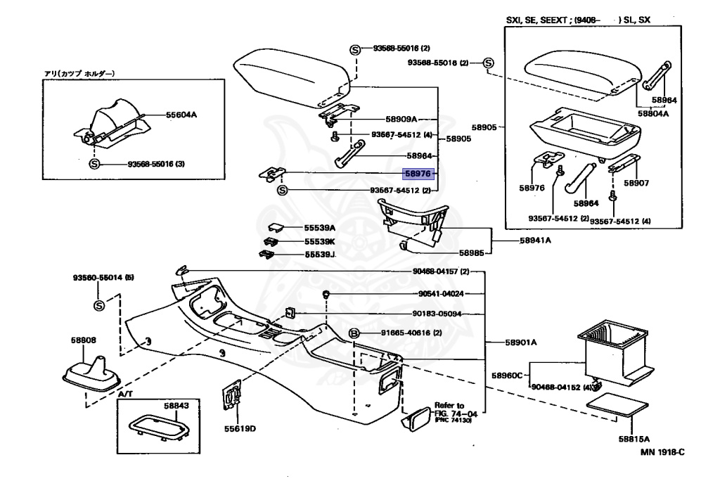 Toyota - Carina - AT190 - 1994 - SX-I TYPE - Manual - 4AFE