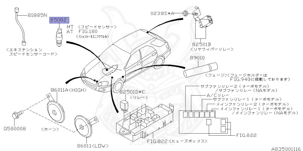 Subaru - Impreza WRX STI - GDB - Jan-2000 - Dec-2002 - RASTI - Sedan - 4W - 6-speed manual transmission - Right hand - EJ207