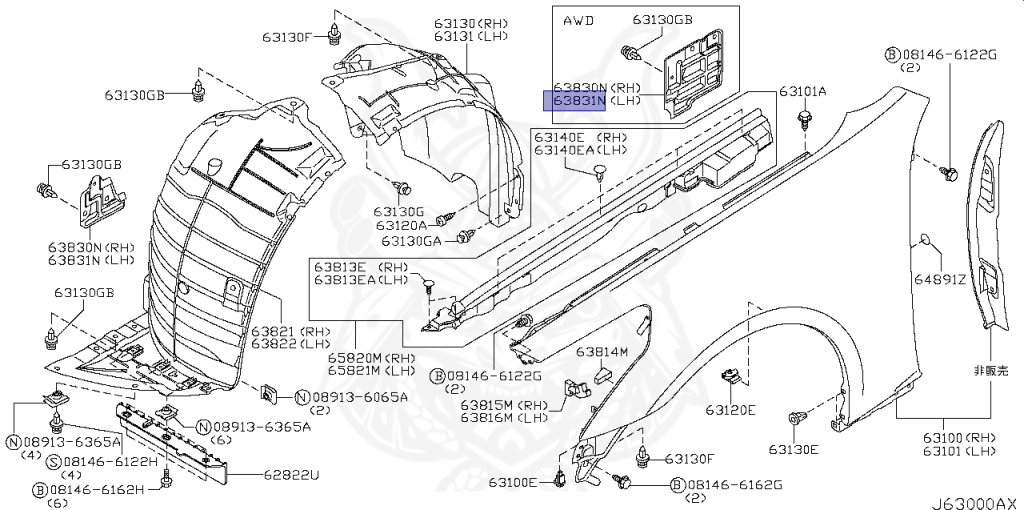 Nissan - Skyline - V36 - 2008 - 370GT TYPE SP - SEDAN(S) - 2-linked (2WD/STD) - 7 SPEED AUTOMATIC TRANS(7AT) - VQ37VHR
